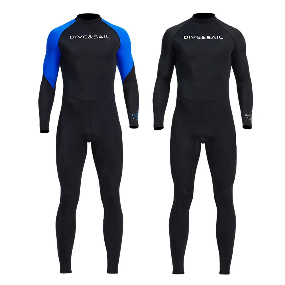 Men's Lycra Surfing Suit One-Piece Quick-Drying Sunscreen Defend Jellyfish Water Sports Swimming Snorkeling Surfing Suit