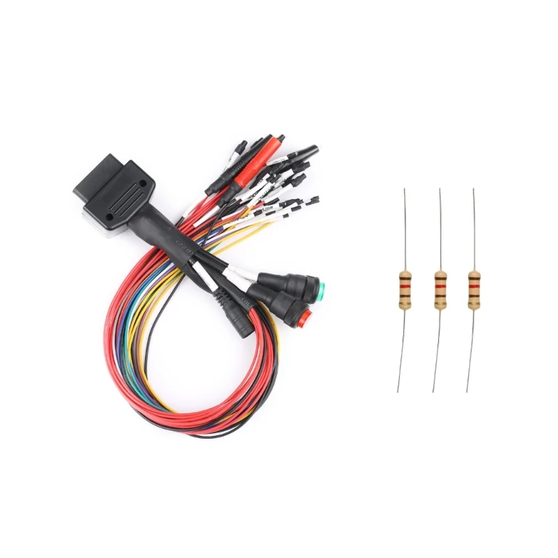 

BreakoutsTricore Cable Полный протокол OBD2 Соединительный кабель Распиновка кабеля для MPPS V21 E8BC