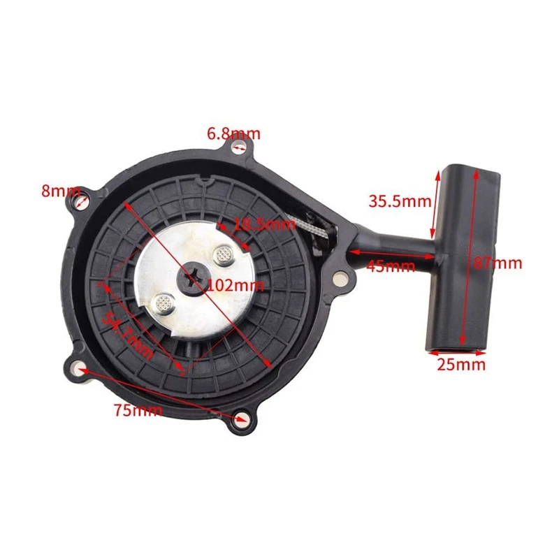 Ручной запуск для GY6 150Cc 180Cc 200Cc ATV скутер велосипед грязи картинг трехколесный