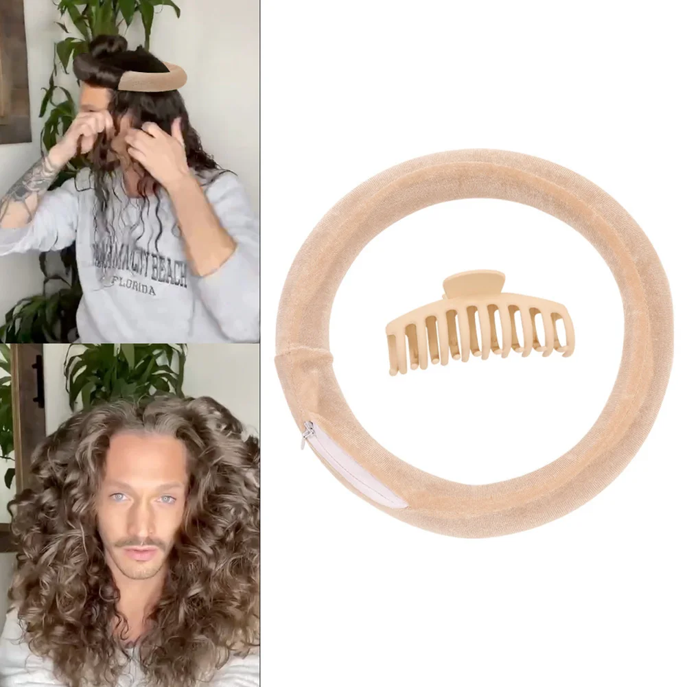 

Velvet Heatless Curling Rod Lazy Curler Headband Make Hair Soft And Shiny Hair Curler Hairdressing Tools Heatless Hair Curls
