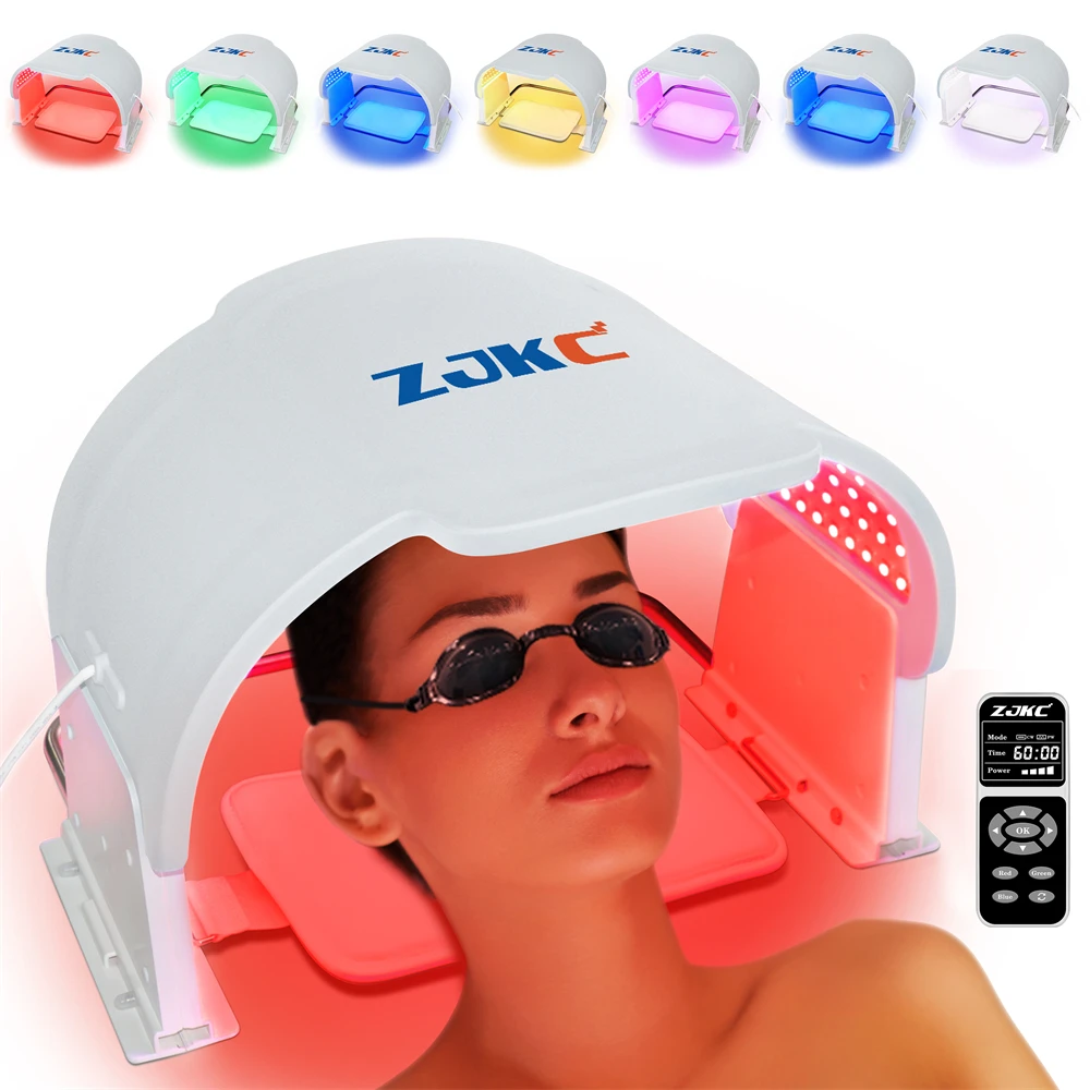 ZJKC 7 цветов устройство для красоты 990 бусин фонари лица маска всего тела
