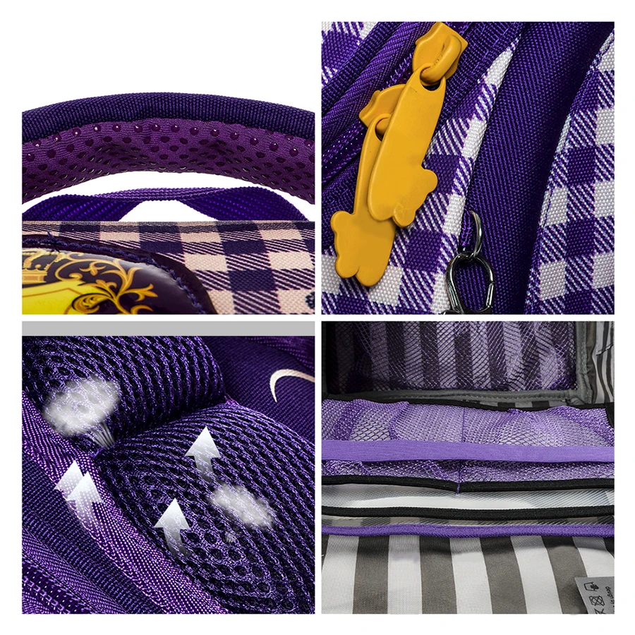 Kids Schoolbag Grade 1-3 School Bags for Girls Orthopedic Animal Backpack Children 3D Cartoon Schoolbag Satchel Mochila Infanti