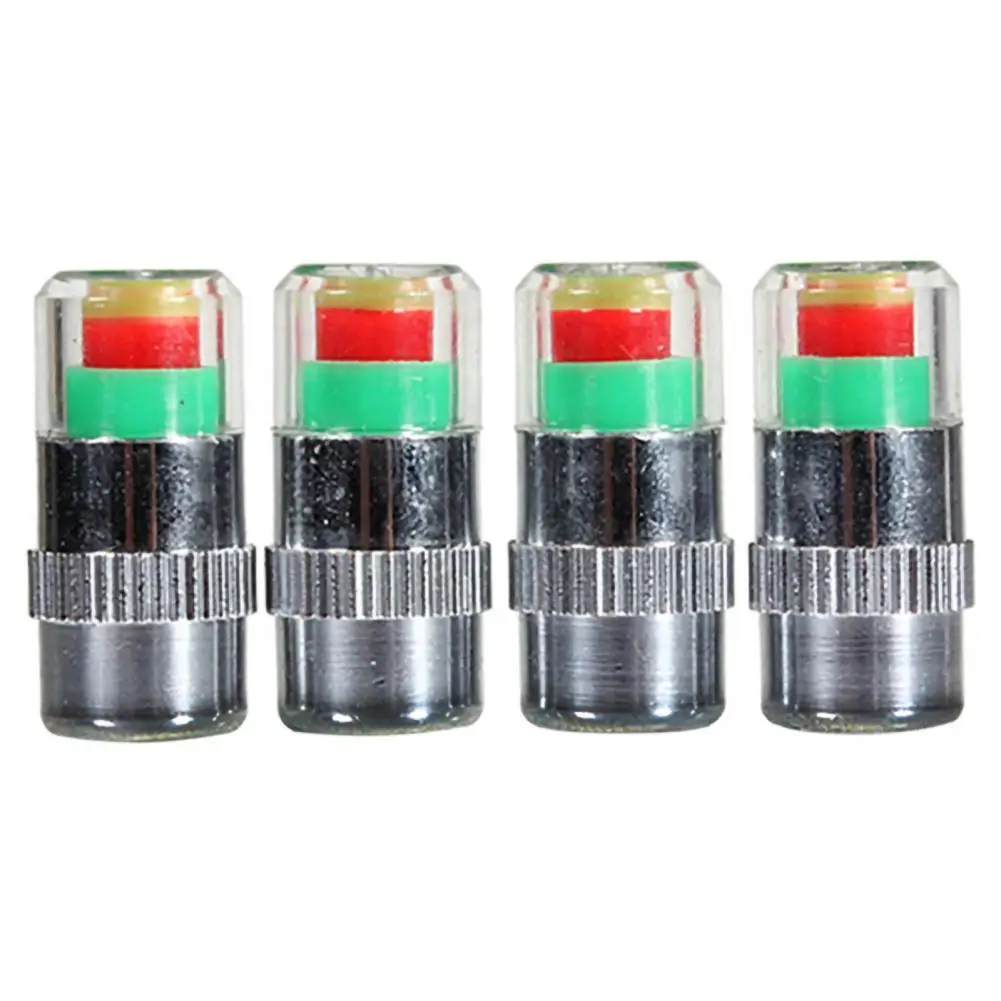 

for Vehicle Fine Workmanship Light Weight Anti-corrosion 4Pcs Pressure Indicator Pressure Alert Tire for Vehicle