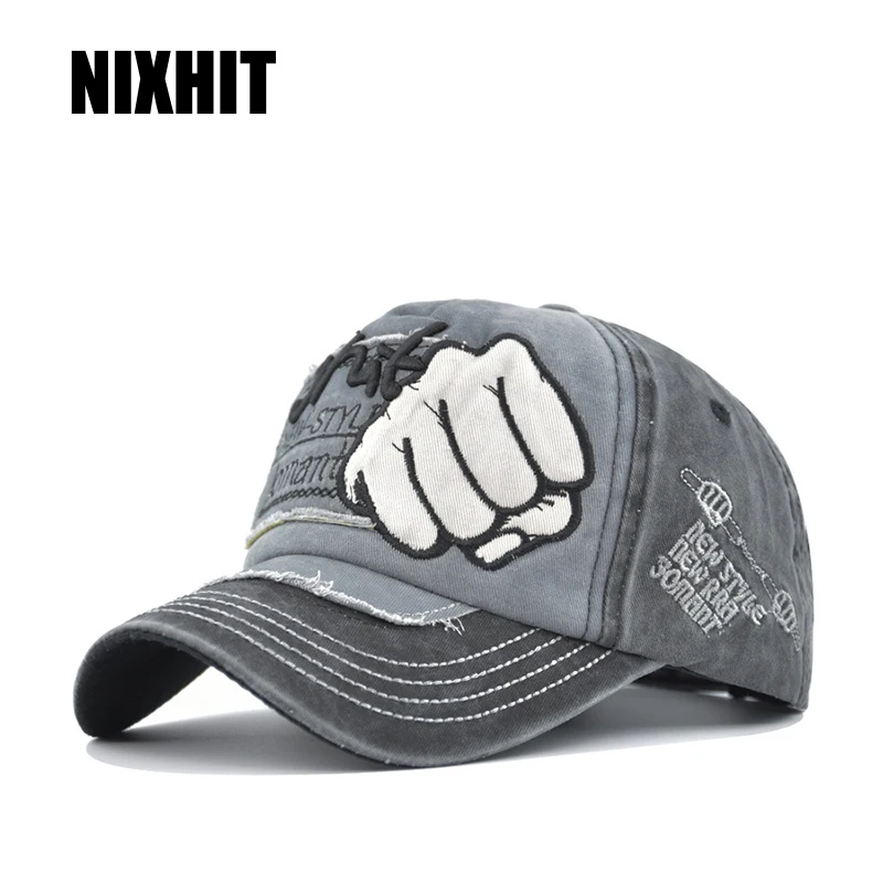 

NIXHIT Embroidery Retro Visor Cap For Men Women Baseball Caps Cotton Trucker Travel Sport Fishing Hiking Dad Hat Hip Hop A356