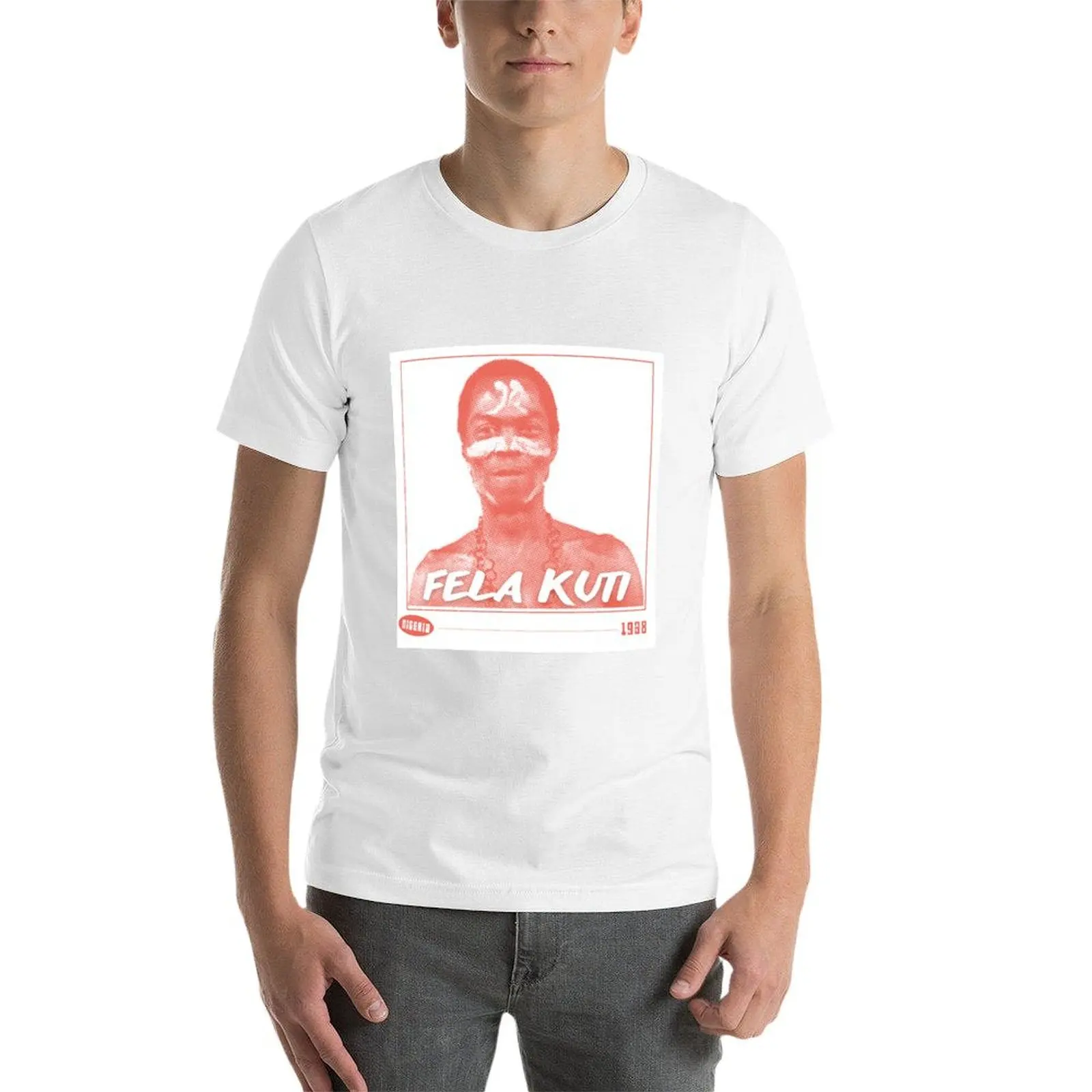 Футболка Fela Kuti новые подарки и футболки рубашки с синим замком футболка рисунком