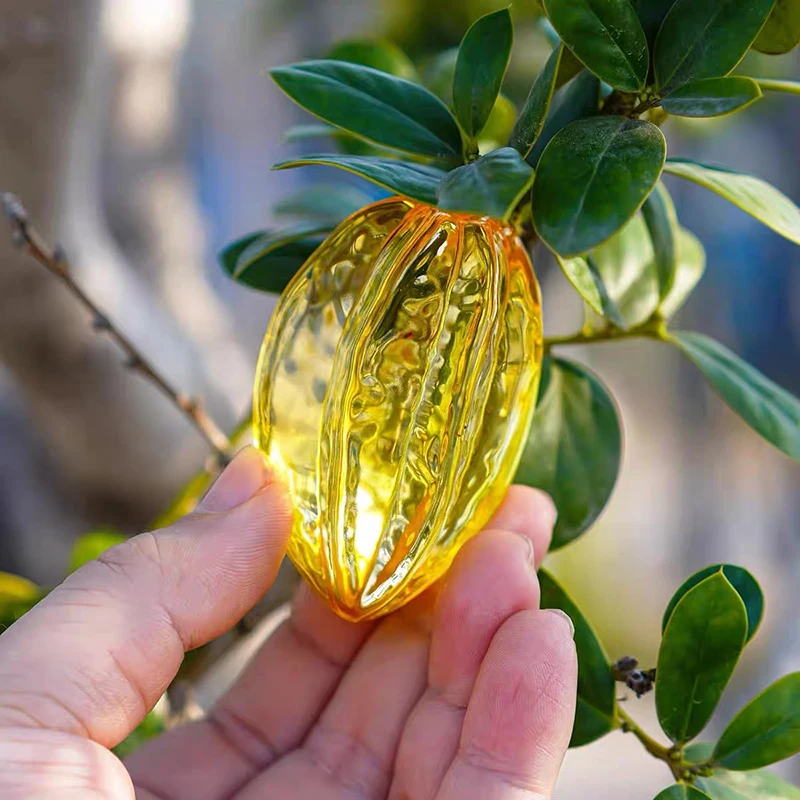 Горячая Распродажа домашнее настольное стекло зеленая желтая Хрустальная