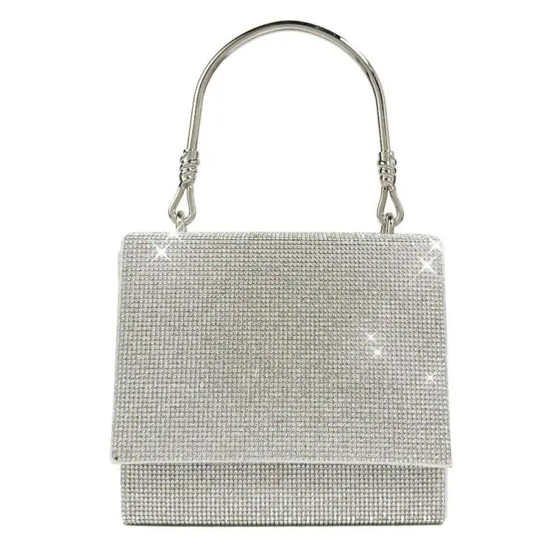 

Women Bag Diamond-encrusted Square Dinner Handbag Women's Rhinestone Banquet Evening Dress Bag Sac Bolsa Feminina Shoulder Bag