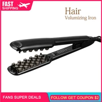 volumizing hair iron increase hair volume volumizer styling tool electric curling iron fluffy splint mini corn flat iron