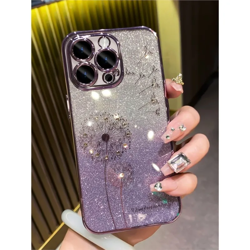 

Чехол для iphone 14 13 12 11 Pro Max X XS XR Plus с гальваническим покрытием