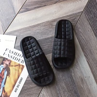 unisex bathroom slides men slipper couple home slippers 44 45 large size man flip flops lightweight male summer slippers