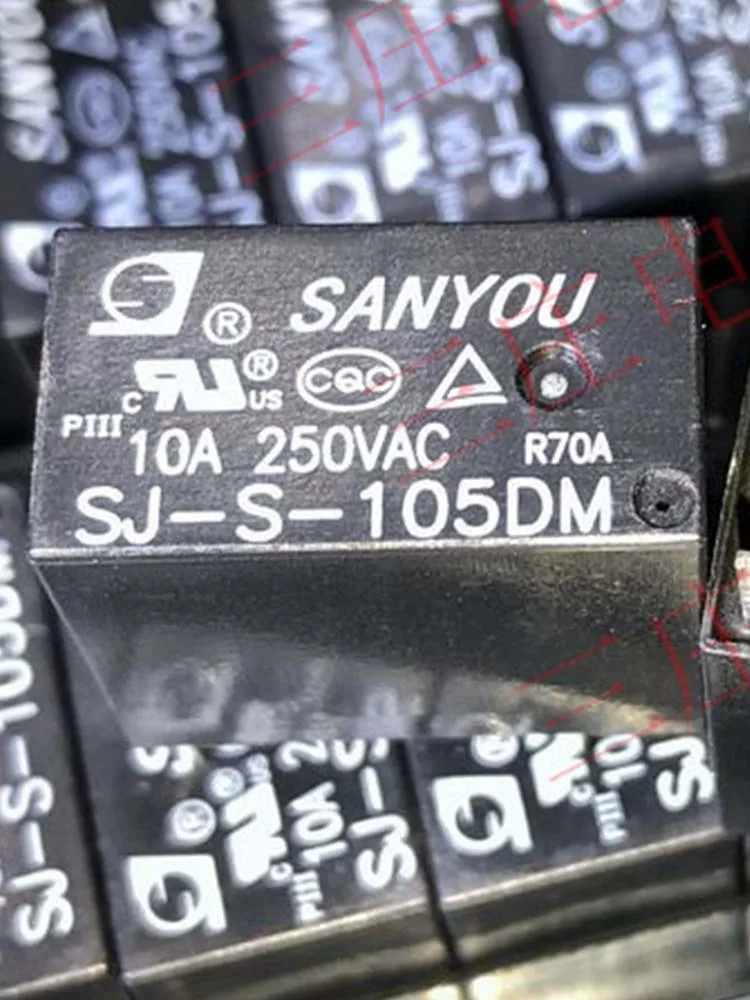 

5V Relay SJ-S-105DM 5VDC 10A 4Pins