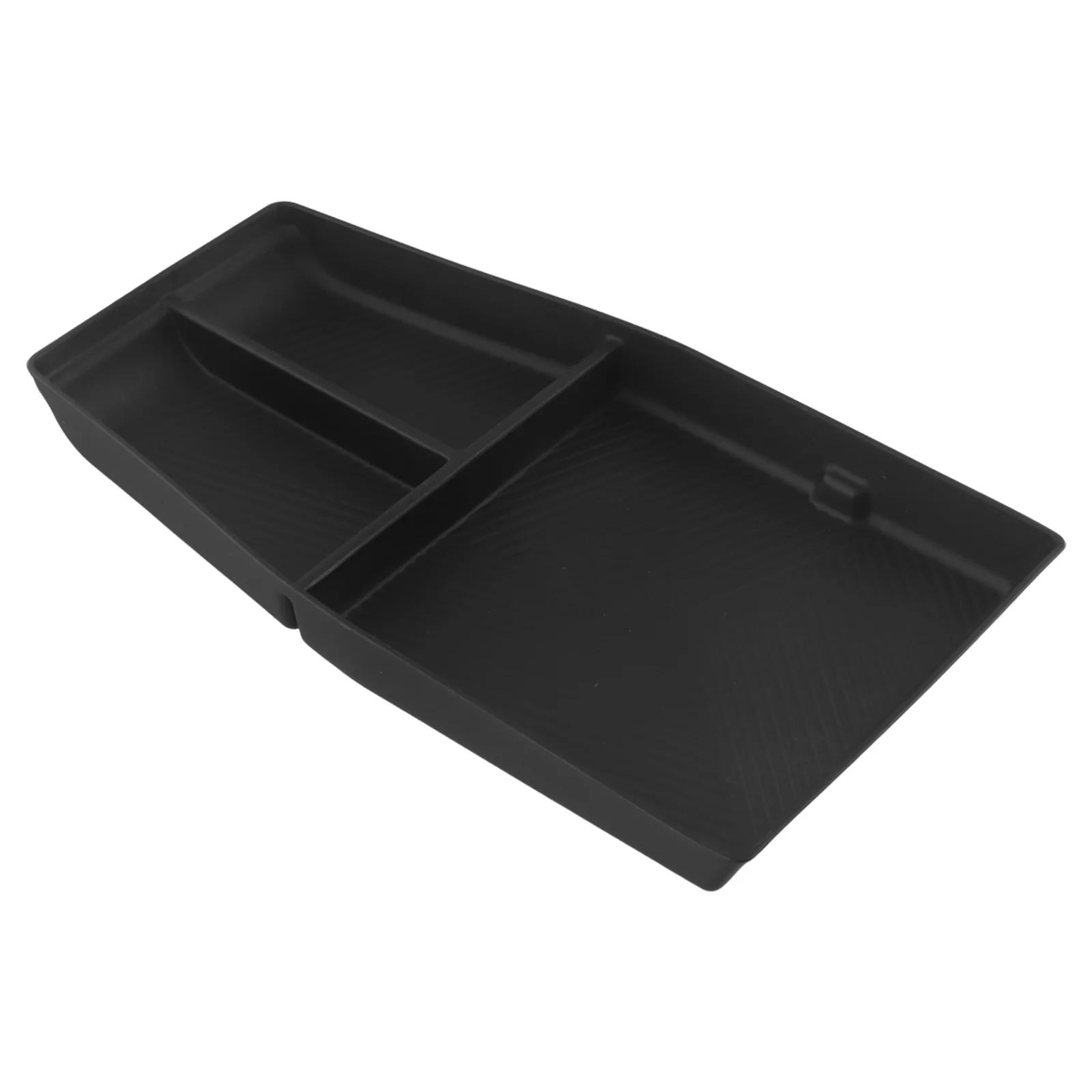 Практичный органайзер на центральной консоли для Hyundai IONIQ 5 2021+ черный материал ABS