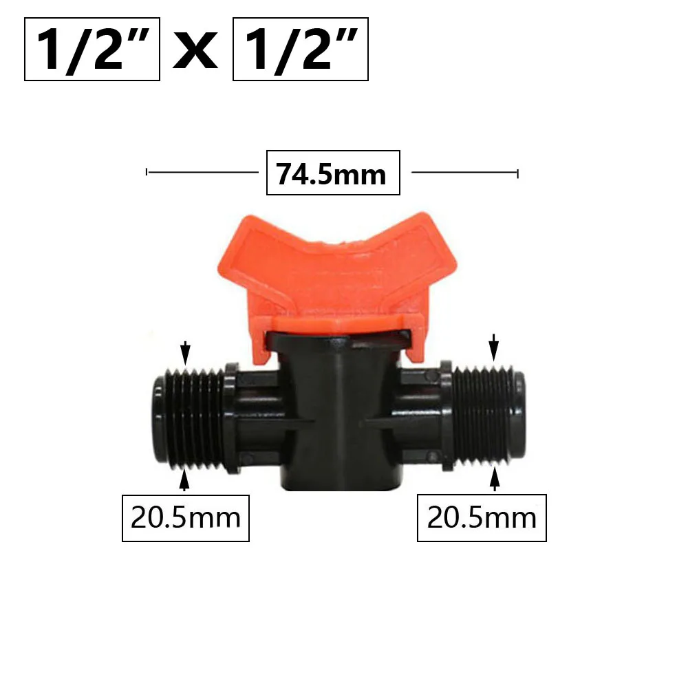 

Пластиковый мини шаровой кран KWZL 1/2" 3/4"