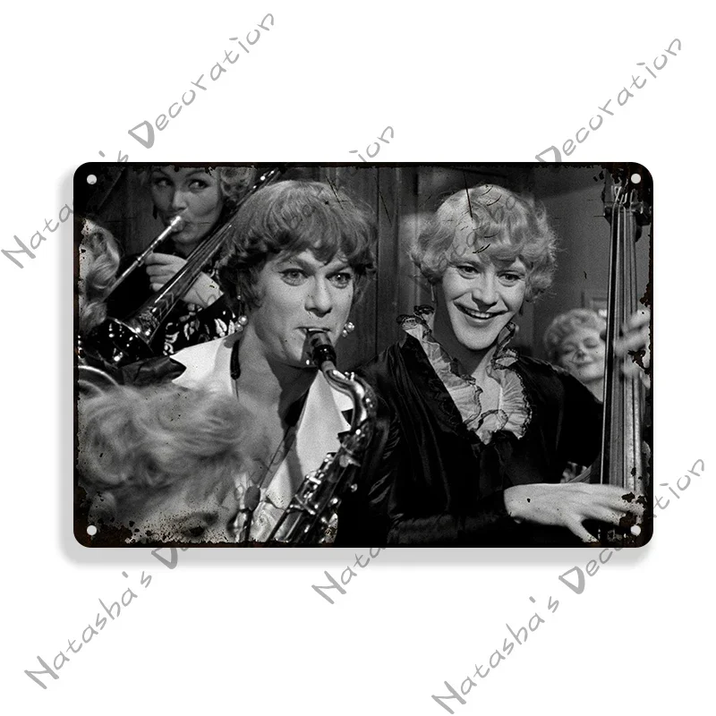 

Винтажный металлический постер "Некоторые любят это"