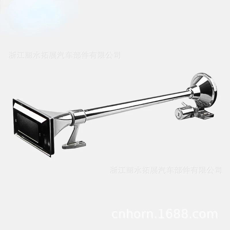 

640 мм квадратный воздушный гудок 12 В/24 В, свисток для грузовика, морской воздушный гудок, звуковой сигнал для поезда