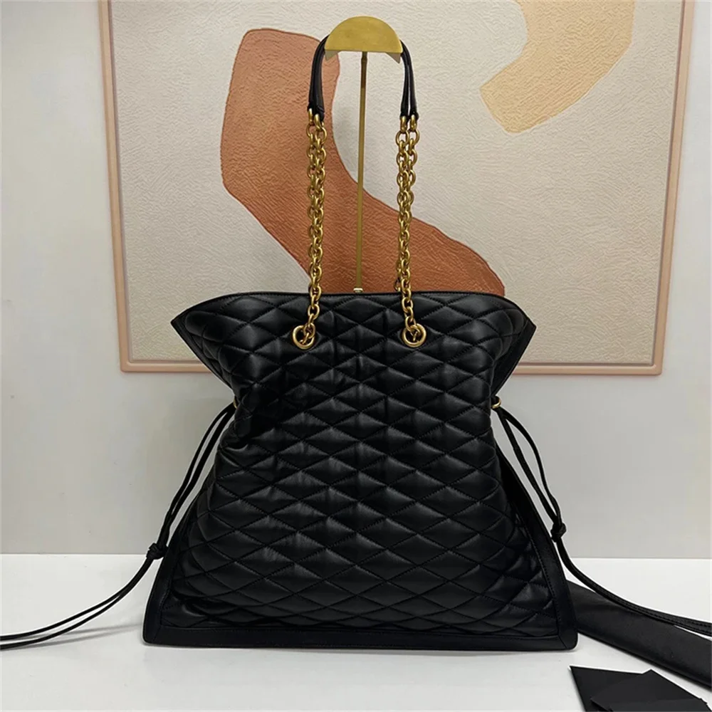 

Лето 2024, Новое поступление, женская дизайнерская мягкая сумка через плечо в стиле ретро с алмазным рисунком, женская сумка через плечо на шнурке