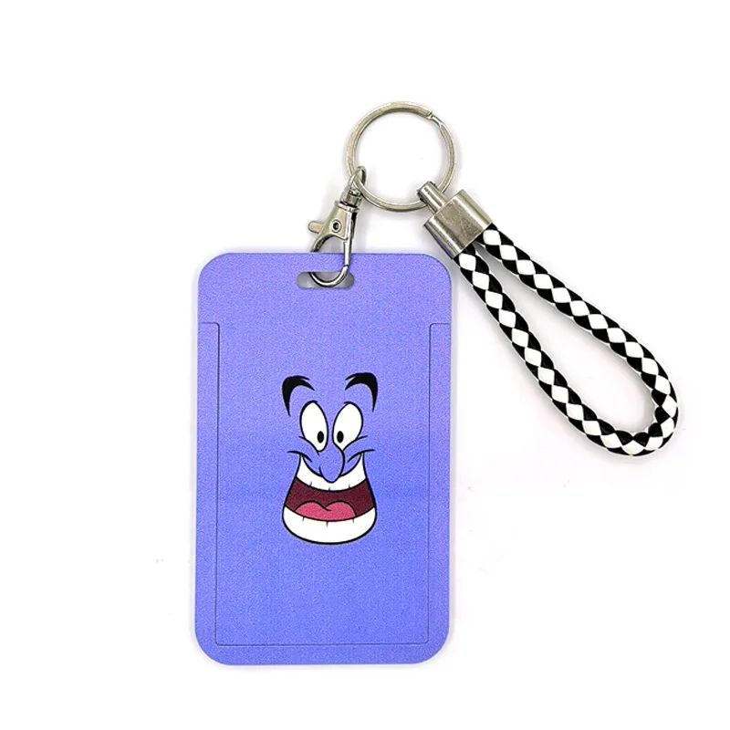 

Aladdin and the magic lamp Cute Card Cover Clip Lanyard Retractable Student Nurse Badge Reel Clip Badge Holder Card Holder Chest