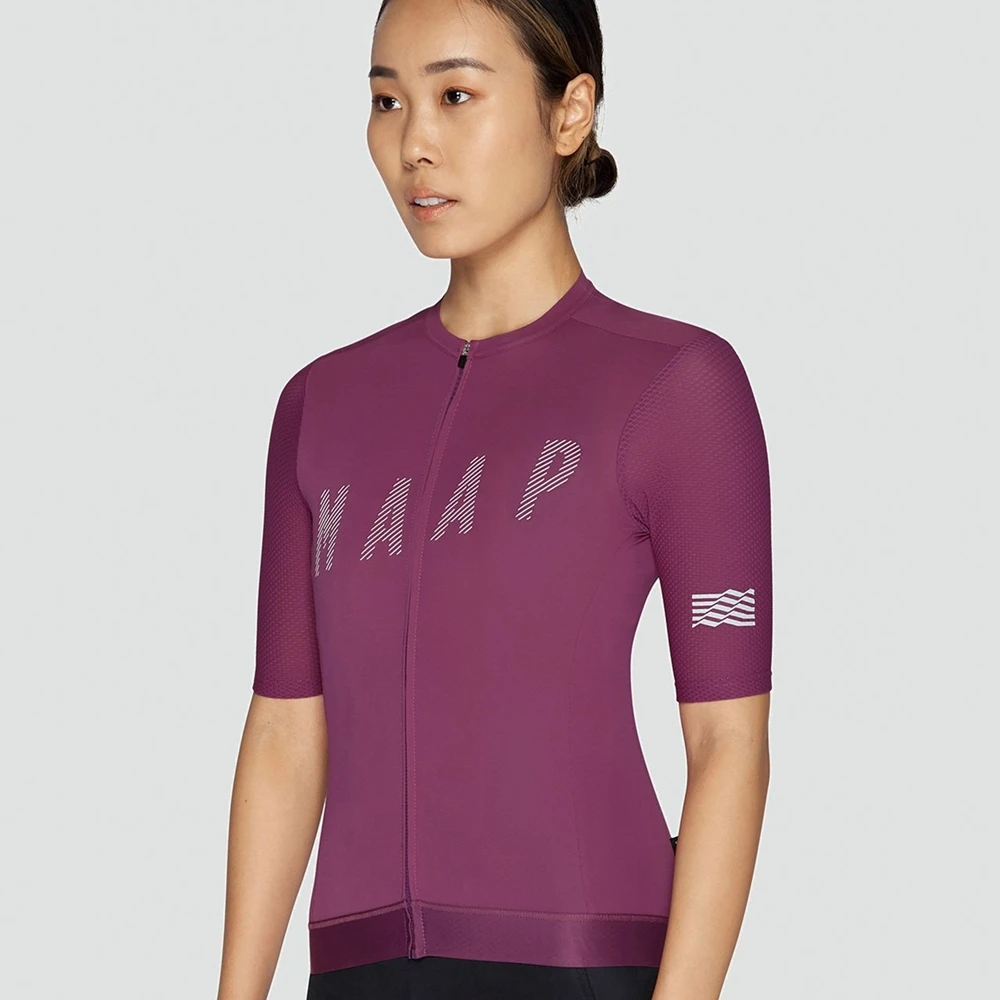 

MAAP MTB Cycling Jersey 2022 Bicycle Team Breathable Quick Dry Shirts Women Short Sleeve Bike Wear Summer Bicycle Clothing