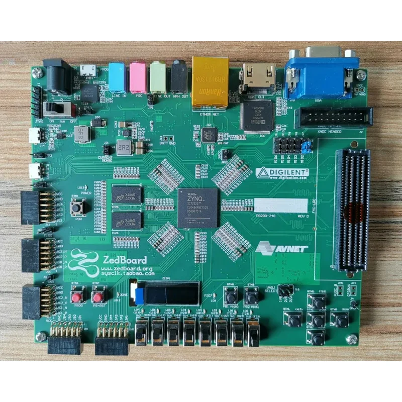 Плата разработки Zedboard ZYNQ FPGA FMC коннектор совместимый с PetaLinux