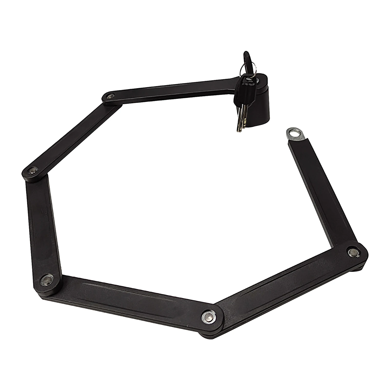 

Accessories For Motorcycle Door Universal Heavy Duty Safety Portable Folding Outdoor Cycling Bicycle Lock With 3 Keys Anti Theft