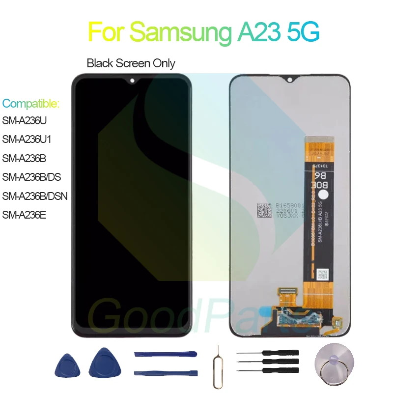 Для Samsung A23 5G замена экрана дисплея 2408*1080 SM-A236U/U1/B/DS/DSN/E ЖК сенсорный дигитайзер в