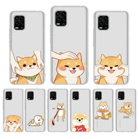 toplbpcs shiba inu dog phone case for redmi note 5 7a 10 9 8 plus pro 9a k20 for xiaomi 10pro 10t 11 capa