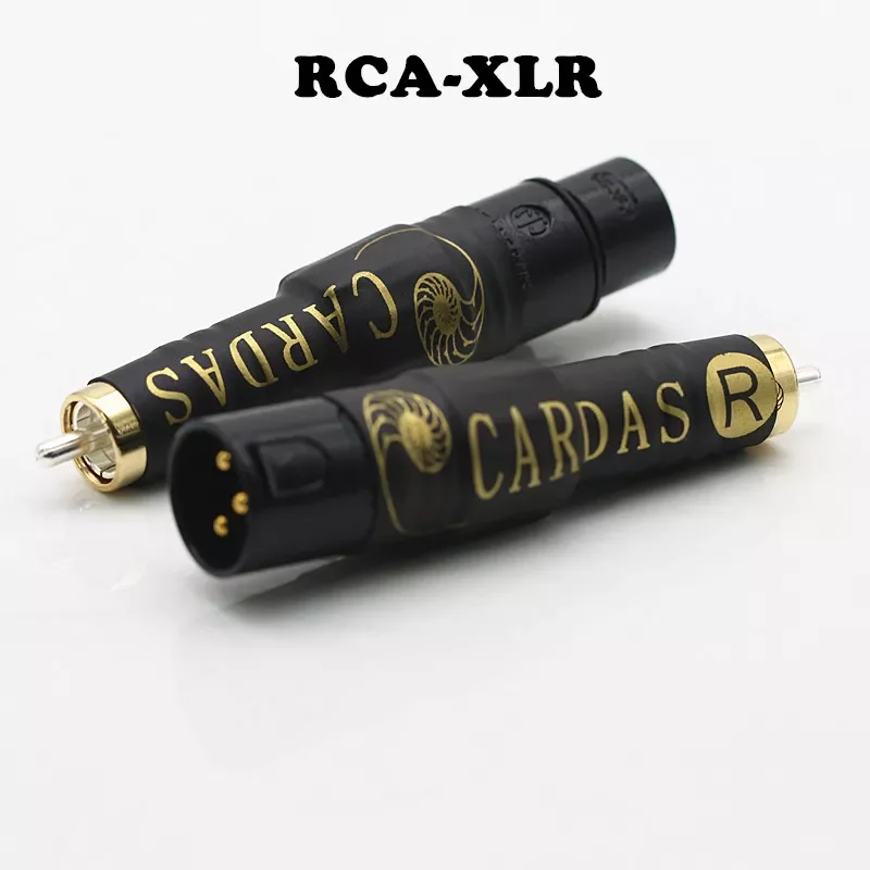 

NEW2023 CARDAS balance to RCA XLR XLR to RCA male audio microphone adapter