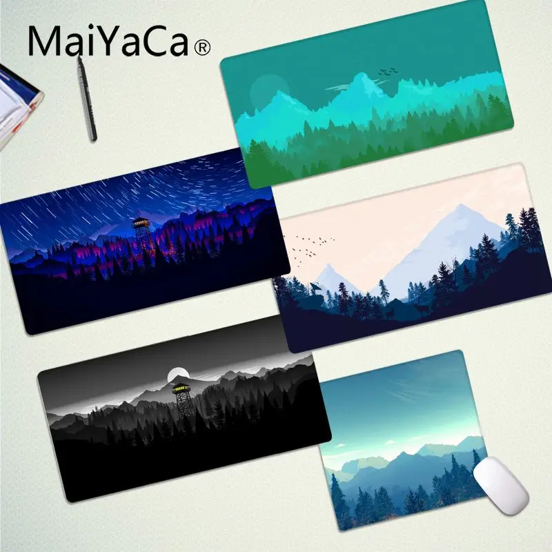 

MaiYaCa Deep forest firewatch My Favorite Laptop Gaming Mice Mousepad Size for CSGO Game Player Desktop PC Computer Laptop