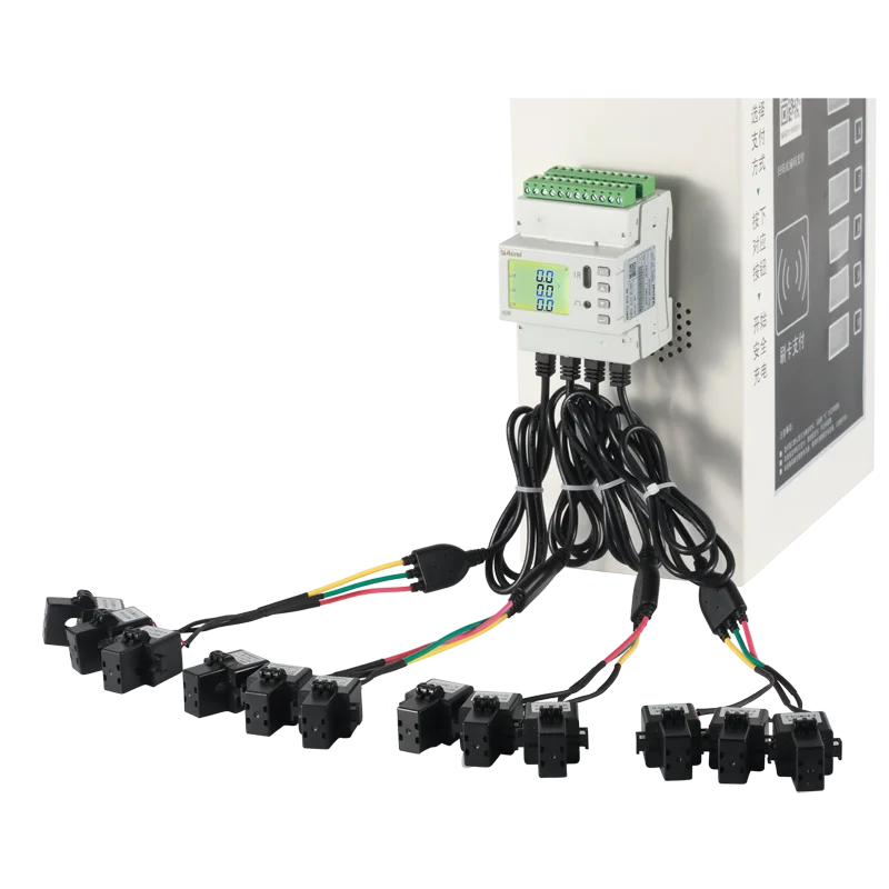 

Multi channel IOT three phase energy meter RS485 Modbus ADW210 with split core CTs