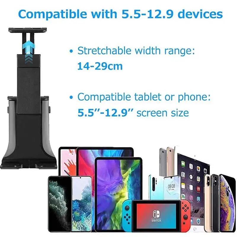 Универсальный автомобильный держатель для планшета на лобовое стекло 4-12 9 дюймов