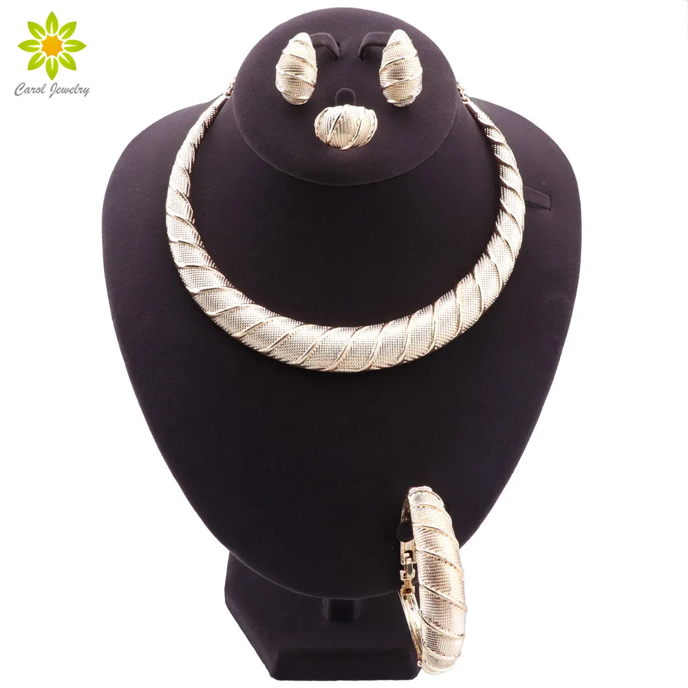 

Дубай, африканская невеста, цвет золото, ожерелье, кольцо, серьги, браслет, комплект ювелирных изделий, роскошные качественные ювелирные изд...