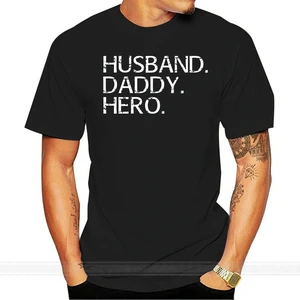 Funny Father Day Daddy Husband Hero Gift Newest Men'S Funny Fashion Classic Band Shirts