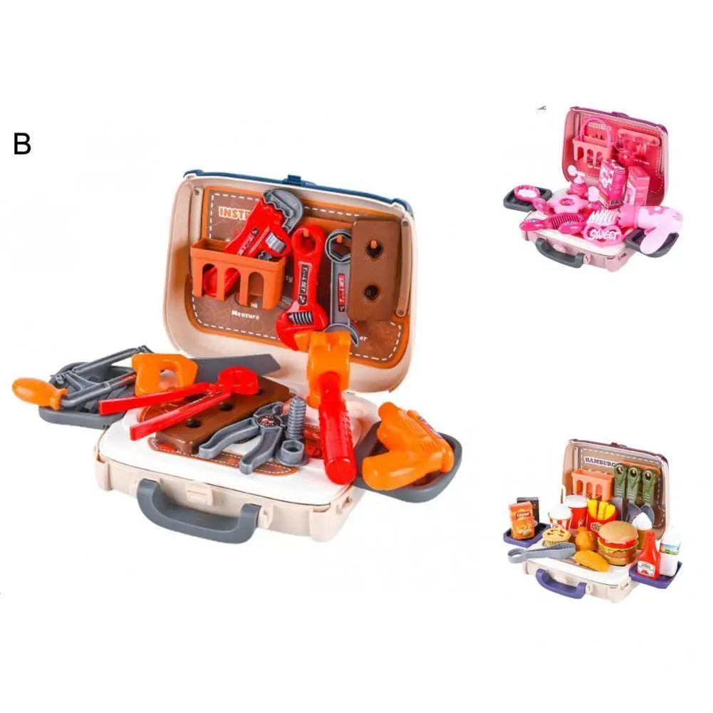 

Pretend Toy Excellent Eco-friendly Large Capacity for School Pretend Play Kit Pretend Play Toy
