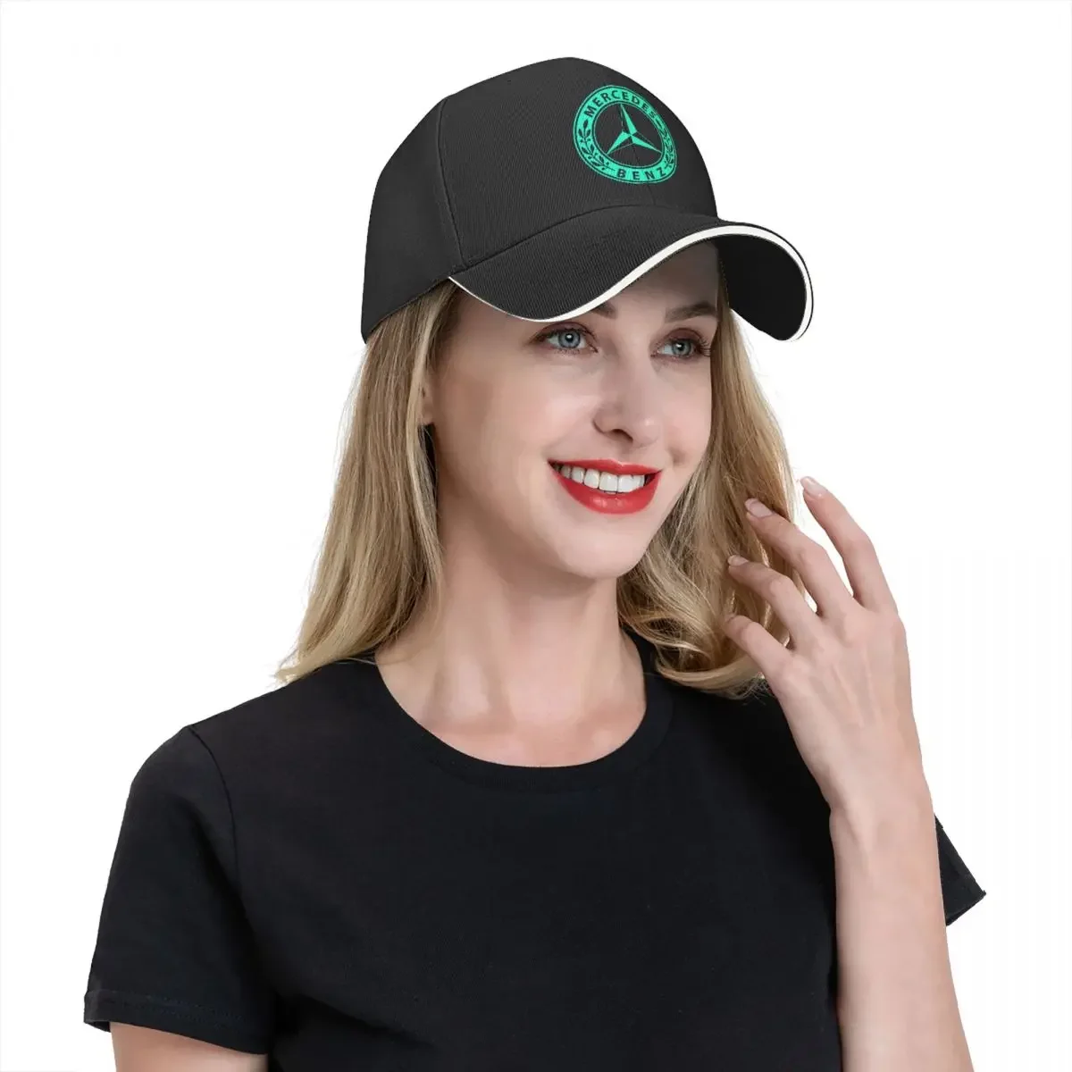 Preferito-M-Mercede divertente Baseball uomo cappelli in poliestere cappello regolabile berretto Casual Universale