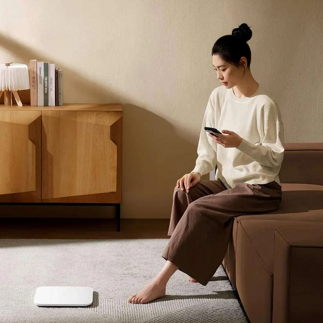 Умные весы Mijia S200 с поддержкой Bluetooth 5 4 и цифровым дисплеем