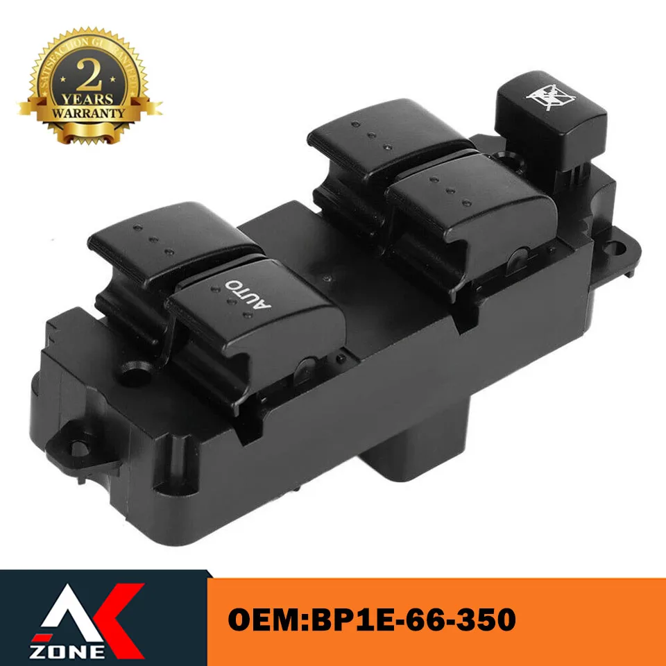 

Front Left Master Power Window Lifter Control Switch Button For Mazda 3 2004-2010 BP1E-66-350