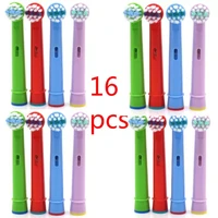 16pcs electric replacement toothbrush heads for oral b eb 10a kids child tooth brush heads