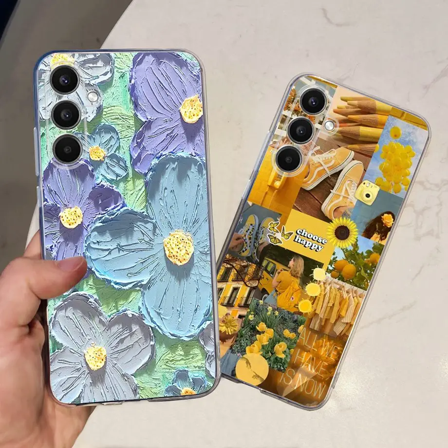 Чехол для Samsung Galaxy M34 5G чехол телефона прозрачный силиконовый бампер из ТПУ чехлы