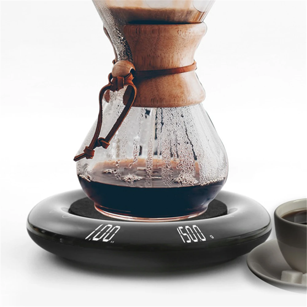 Электронные весы для кофе 2 кг/0 1 г USB