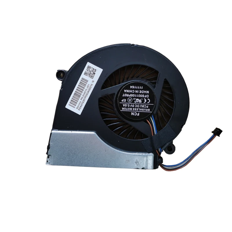 

New CPU Cooling Fan For HP TPN-Q117 Q118 Q122 724870-001 5V 0.5A DFS501105PR0T laptop CPU Cooler