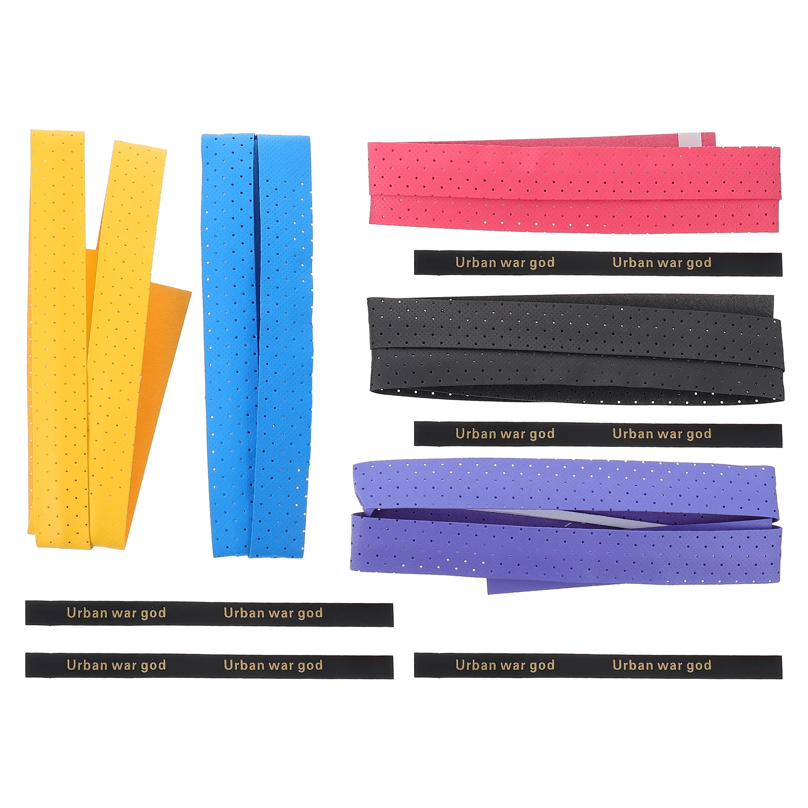 

10 шт. противоскользящие повязки на ручки ракетки защитные ремни для рыболовных полюсов