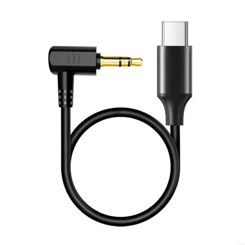 USB C до 3 5 мм Aux Cable Microphone Bys для действия 2/3/4