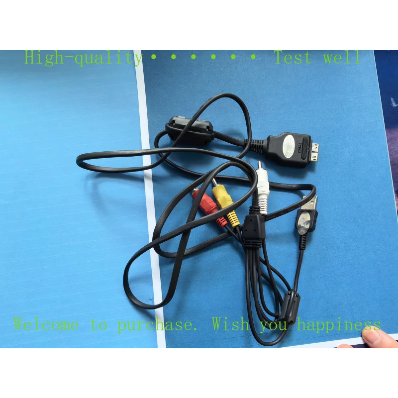 Фото Кабель VMC‑MD2 USB 2.0 Data AV RCA для камер Sony CyberShot DSC‑W210 W215 W220 W230 W290 HX5 HX5C, кабель видеовыхода. №3