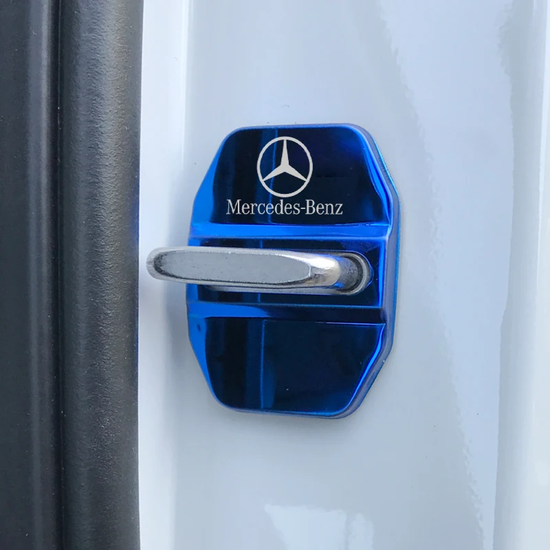Отделка дверного замка Защитная крышка для Mercedes-Benz AMG W211 W203 W204 W210 W124 W202 CLA W212 W220 W205