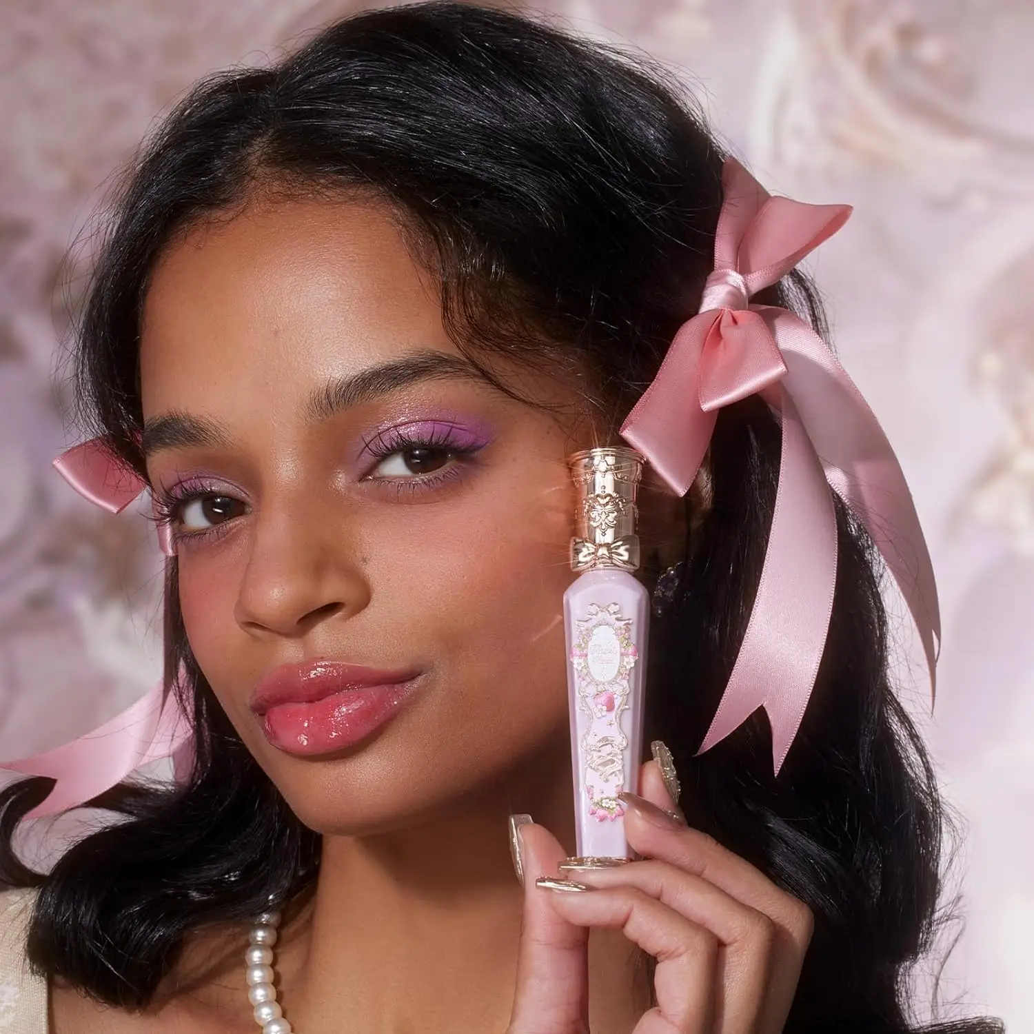 Фото Матовая жидкая помада Flower Knows Strawberry Rococo, веганская, не тестированная на животных, с эффектом бархата, стойкая, высокопигментированная, для макияжа губ. №5