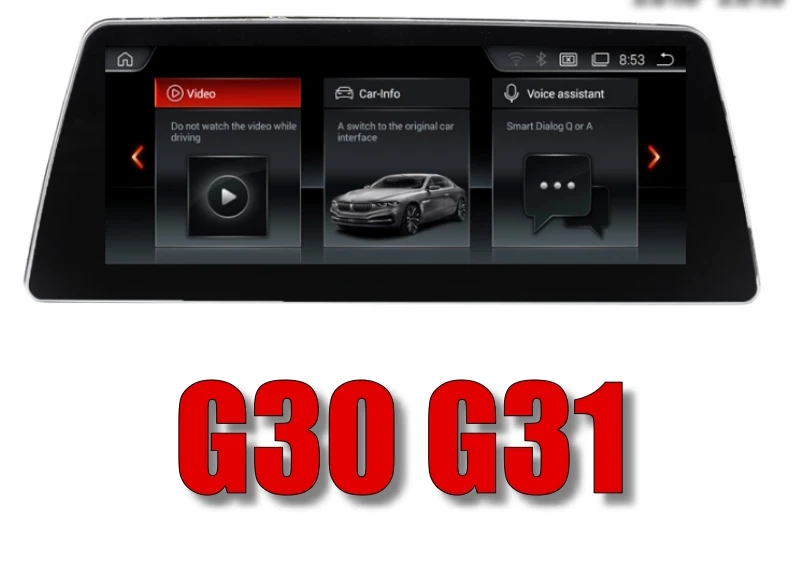 

10.25" Octa core Android 10 Car GPS monitor Navigation for BMW 5 series G30 G31 G38 F90 M5 6 series G32 2017-2018