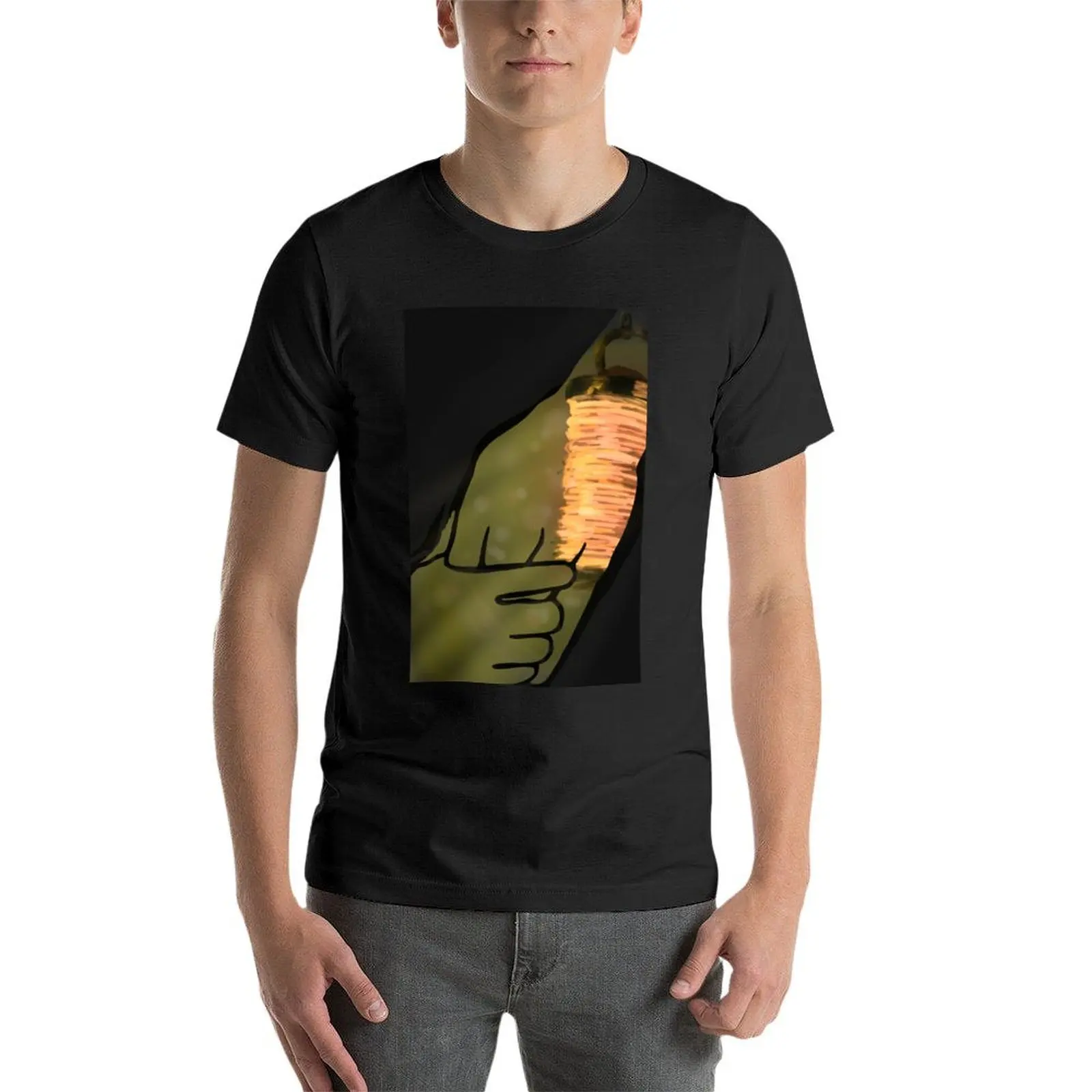 Футболка с лампой Nightingale мужские футболки