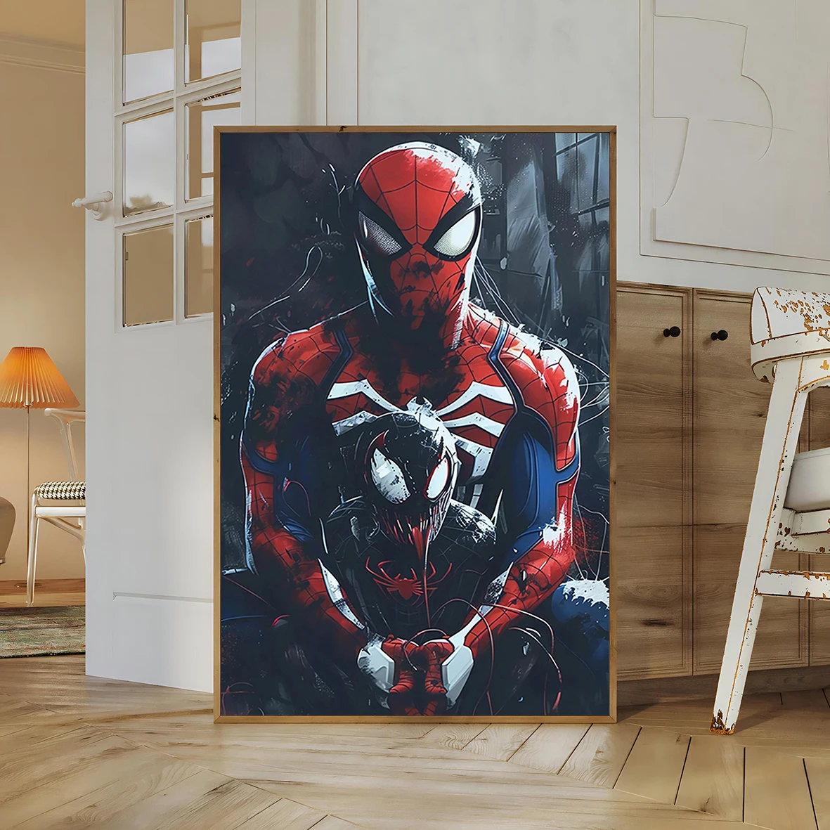 

Venom Marvel Аниме Постер Hot Toys