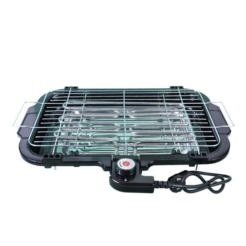 

Household Barbeue Electric Heating Oven Smokeless Indoor Carbon Free Meat Kebab Roaster Hotplate Griddle 220V