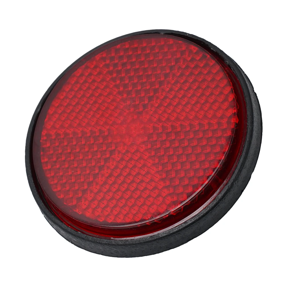 

1pc Circular Reflector Car Trucks Motorcycle Bicycle Night Reflector Refraction Light Partsgeneral Purpose MOTO Lighting Parts
